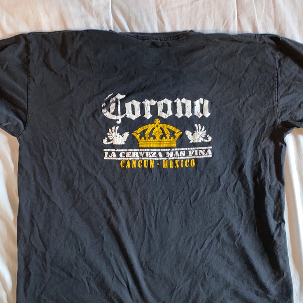 Vintage Corona Black T-shirt
